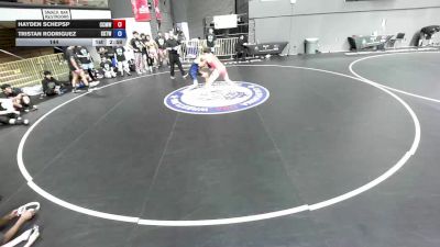 150 lbs Hayden Schepsp, CMWA - Coastal Mountain Wrestling Association vs Tristan Rodriguez, KTWA-Kings-Tulare Wrestling Association