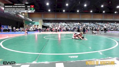 90 lbs Consi Of 16 #2 - Emmanuel Elijah Martinez, Nakamura Wrestling vs Chrstopher Stsiapanau, Roundtree Wrestling Academy