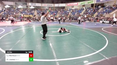 Round Of 16 - Josephae Montoya, Dove Creek Bulldogs vs Eugene Juanez, Wu-Crew Wrestling Club