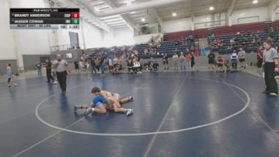 80 lbs 3rd Place Match - Brandt Anderson, 208 Spartans vs Jagger Cowan, JWC