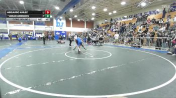 106 lbs Cons. Round 2 - Jonah Juergens, Fountain Valley vs Abelardo Avilez, La Sierra