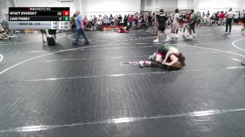 113 lbs Cons. Round 2 - Wyatt Dvorsky, Longwood Wrestling Club vs Liam Finney, Carolina Forest