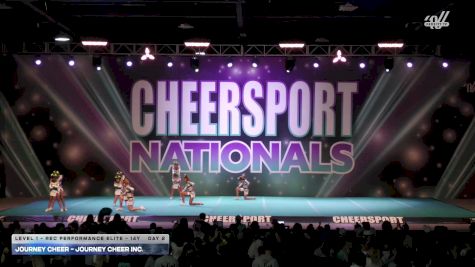 Journey Cheer - Journey Cheer Inc. [2026 L1 - Rec Performance Elite - 14Y Day 2] 2026 CHEERSPORT National All Star Cheerleading Championship