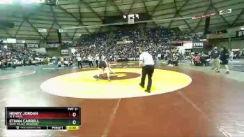 2A 152 lbs Cons. Round 3 - Ethan Carrell, West Valley (Spokane) vs Henry Jordan, W. F. West