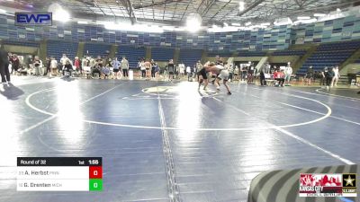 150 lbs Round Of 32 - Austin Herbst, Pinnacle Wrestling Club vs Gavin Drenten, Michigan Premier WC