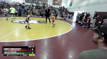 53 lbs 3rd Place Match - Henry DeBeaumont, Moses Lake Wrestling Club vs Deklin Dehnel, Deer Park Ironman Wrestling Club