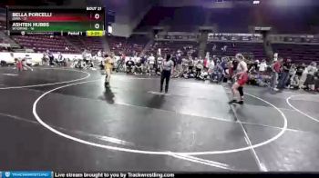 W-164 lbs 2nd Wrestleback (16 Team) - Ashten Hubbs, Wyoming vs Bella Porcelli, Iowa