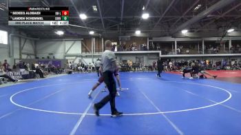 184 lbs 3rd Place Match - Sedeeq AlObaidi, Wisconsin-La Crosse vs Landen Schemmel, Cornell College