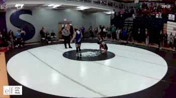 110 lbs. Champ. Round 1 - Killian Evans, Blue Springs South vs Starr Butts, Lexington