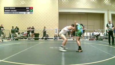 144 lbs Consi Of 8 #2 - Isaac Roman, Warriors WC vs Jeremy Valdez, Servite HS