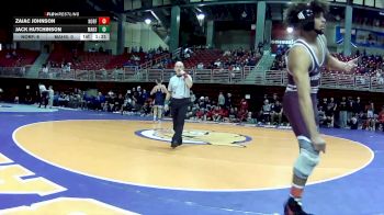 126 lbs Round 1 (16 Team) - Zaiac Johnson, Norfolk vs Jack Hutchinson, Manhattan HS