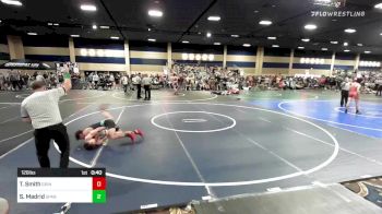 126 lbs Consi Of 32 #1 - Thomas Smith, Grindhouse WC vs Sevastian Madrid, Spanky's WC