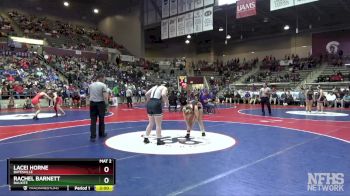 5A 155 lbs Quarterfinal - Rachel Barnett, Bauxite vs Lacei Horne, Batesville