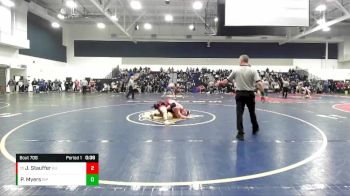 157 lbs Cons. Round 2 - Joaquin Stauffer, Redondo Union vs Porter Myers, Ripon