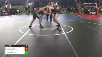 285 lbs Semifinal - Caleb Vanbuskirk, Cvbjj vs Jesse James Octavio-Callejo, Dominate WC