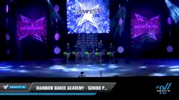 Rainbow Dance Academy - SENIOR POM [2021 Senior - Pom - Small Day 2] 2021 JAMfest: Dance Super Nationals
