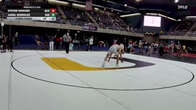 140 lbs Consolation - Steven Howard, Waynesboro vs Jasiel Gonzalez, Harrisburg