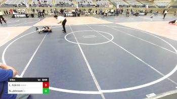 61 lbs Rr Rnd 1 - Lathen Askins, Randal Youth WC vs Noah Johnson, Lil Dons WC