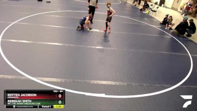 84 lbs Cons. Semi - Rifften Jacobson, Minnesota vs Rebekah Smith, Big Lake Swarm Wrestling Club