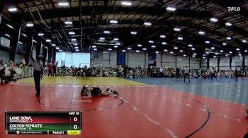 96 lbs Rd# 4- 2:00pm Friday Final Pool - Colton Schultz, Team Gotcha vs Lane Gowl, Untouchables