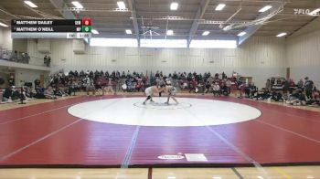 144 lbs 1st Place Match - Matthew O`Neill, Malvern Prep vs Matthew Dailey, Wyoming Seminary