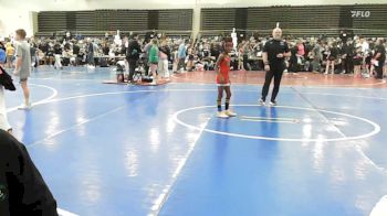 55 kg Rr Rnd 1 - Carlin Keating, MGW Glitter & Grit - Girls vs Xzonnah Hawkins, NewWhale Purple - Girls