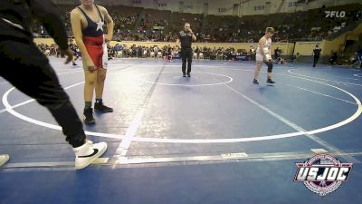 131 lbs Quarterfinal - Balen Hilgenberg, Standfast vs Silas Mosier, Texas Select Wrestling