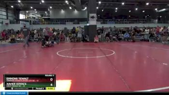 90 lbs Round 3 (8 Team) - Ryker Carter, GREAT BRIDGE WC vs Henry Jones, HANOVER HAWKEYE/RIVER CITY WC