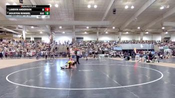 A 106 lbs Cons. Round 1 - Houston Rummel, Northview Academy vs Landon Anderson, Millington Central High School