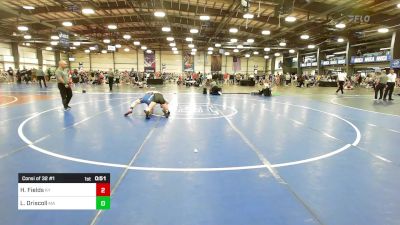 112 lbs Consi Of 32 #1 - Hunter Fields, KY vs Liam Driscoll, MA