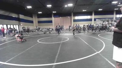 122 lbs Semifinal - Micheal Jr Cervantes, Scrap Yard Garage vs Gabriel Lira, Inland Elite WC