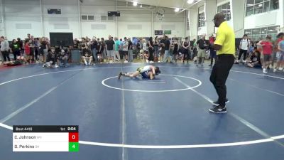 96-S Mats 15-18 3:00pm lbs Round Of 32 - Christian Johnson, WV vs Gunner Perkins, OH