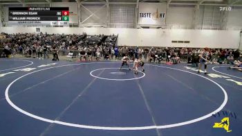 87 lbs Quarterfinal - Brennon Egan, Journeymen Wrestling Club vs William Pedrick, HF-L Wrestling