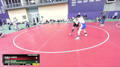 70 lbs Cons. Round 1 - Pablo Lopez, Illinois vs Louis Rojas, Natural Athlete Wrestling Club