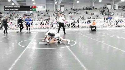 106 lbs Consi Of 16 #2 - Benjamin Marino, NY vs Ryan Farissier, DE
