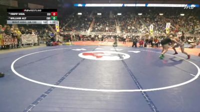 4A-150 lbs Semifinal - Tripp Vigil, Central vs William Alt, Kelly Walsh