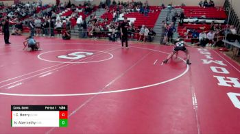 106 lbs Cons. Semi - Conner Henry, Enumclaw Yellow Jackets Wrestling Club vs Nathan Abernethy, FordDynastyWrestlingClub