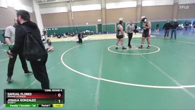 285 lbs Cons. Round 6 - Joshua Gonzalez, Bassett vs Samual Flores, Orange Lutheran