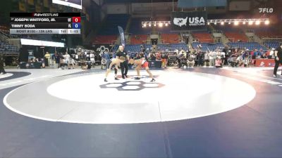 138 lbs Cons. Rd Of 16 - Joseph Whitford, Jr., UT vs Timmy Boda, FL