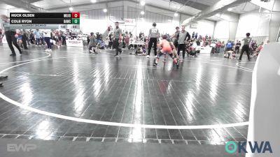 70 lbs Consolation - Huck Olsen, Mojo Grappling Academy vs Cole Ryon, Broken Arrow Wrestling Club