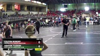 75 lbs 5th Place Match - Colton Boroff, Central City Junior Wrestling vs Ashton Tuzson, Scottsbluff Wrestling Club