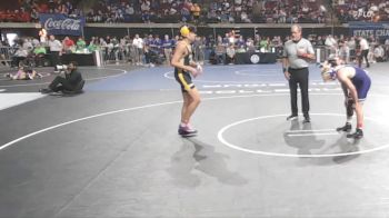 D 3 138 lbs Champ. Round 1 - Daxtyn Curry, Rosepine vs Kali Hawxhurst, Haynes Academy