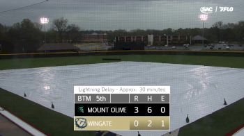 Replay: Mount Olive vs Wingate | Mar 26 @ 4 PM