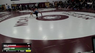 174 lbs Cons. Semi - Nick Alexander, Augsburg vs Lawson Losee, Upper Iowa