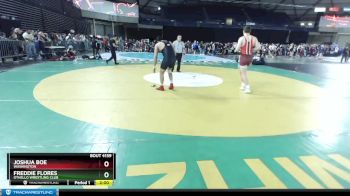 79 lbs Quarterfinal - Freddie Flores, Othello Wrestling Club vs Joshua Boe, Washington