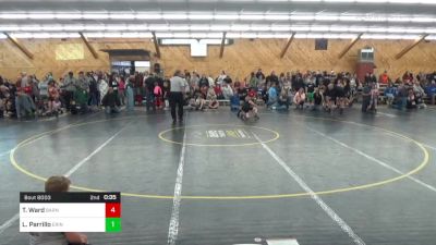 Round Of 32 - Thomas Ward, Barnesville vs Landyn Parrillo, Erin