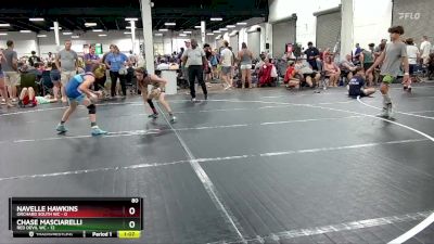 80 lbs Round 3 (6 Team) - Chase Masciarelli, Red Devil WC vs Navelle Hawkins, Orchard South WC