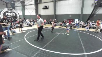 100 lbs Quarterfinal - Sam Mattox, Scrap Yard Garage vs Cole Simonds, Twin City Wrestling Club