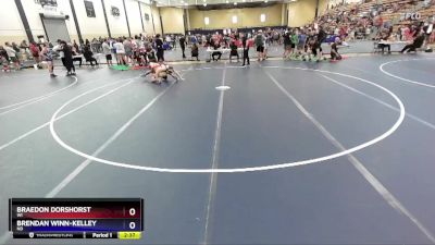 150 lbs Cons. Round 2 - Braedon Dorshorst, WI vs Brendan Winn-Kelley, ND