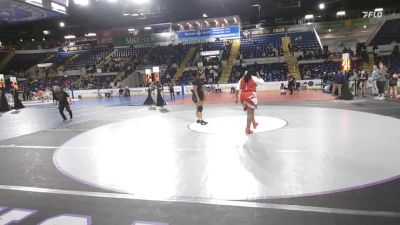 235 lbs Consolation - Thasendy Derissier, Milton vs Elaine Pinto, Durfee